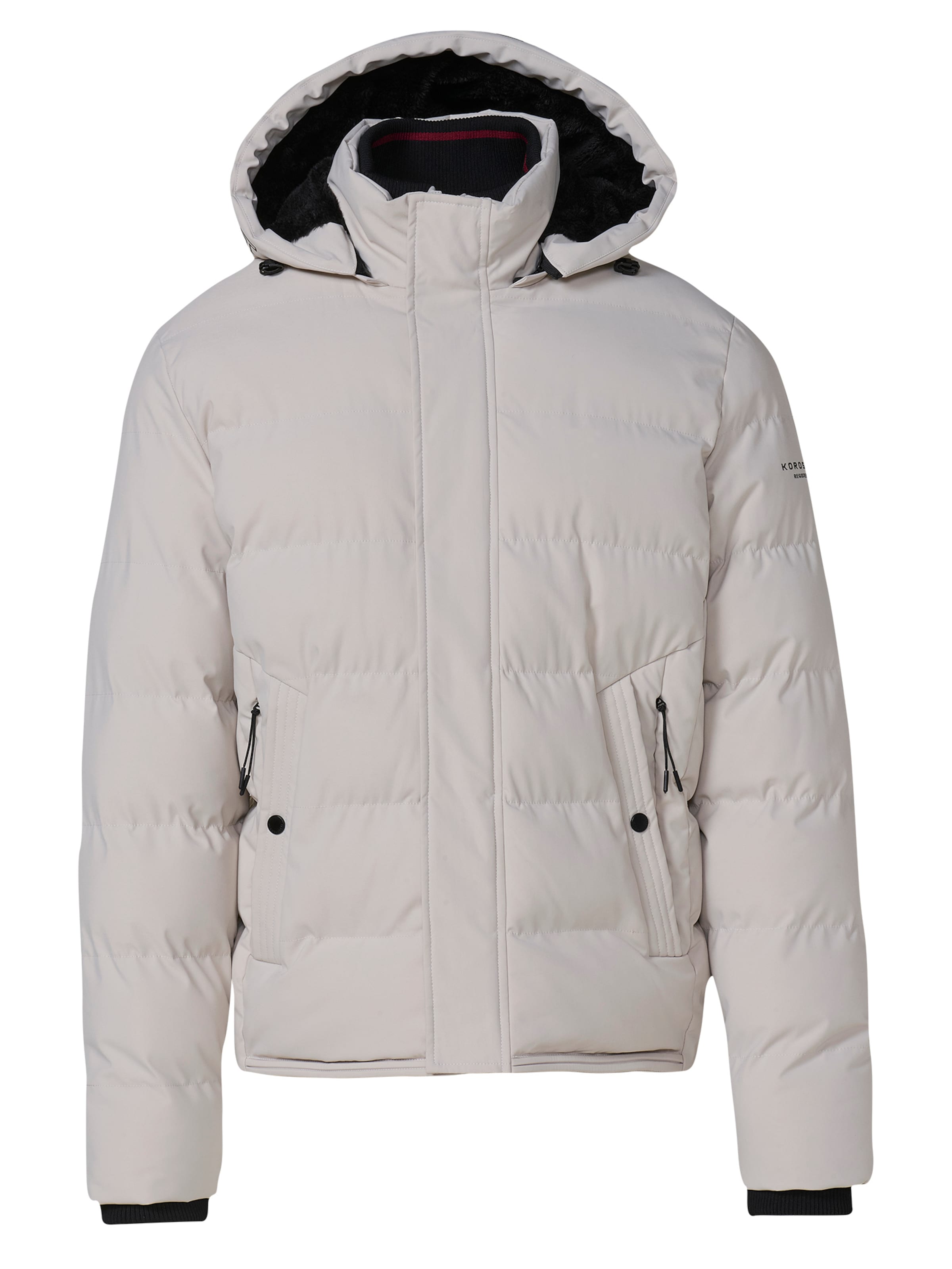 KOROSHI Демисезонная куртка в Каменно-серый, Обзор товара