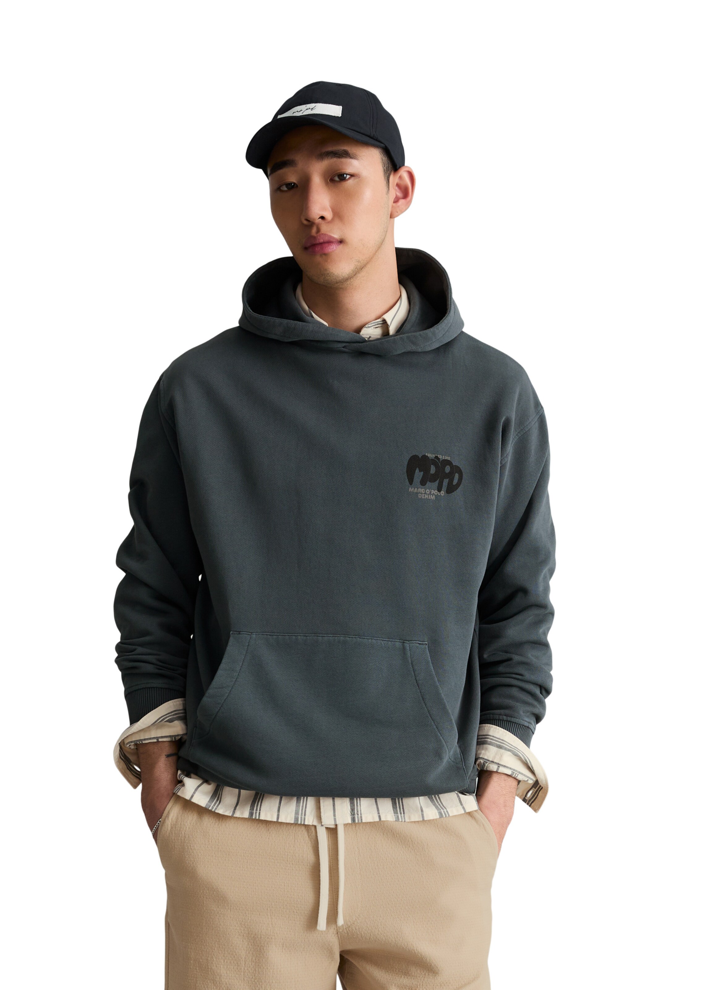 Marc O'Polo DENIM Sweatshirt in Blue: front