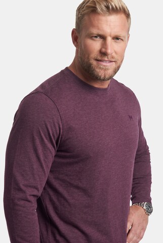 Men Plus Shirt in Purple