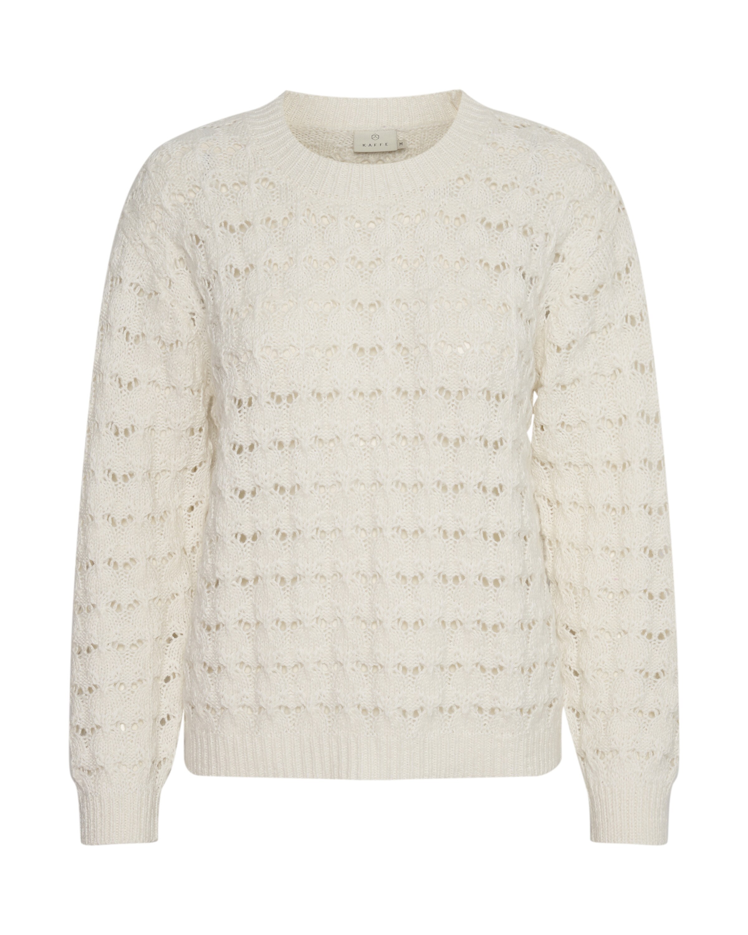 Kaffe Pullover 'Elena' in Weiß: Vorderseite