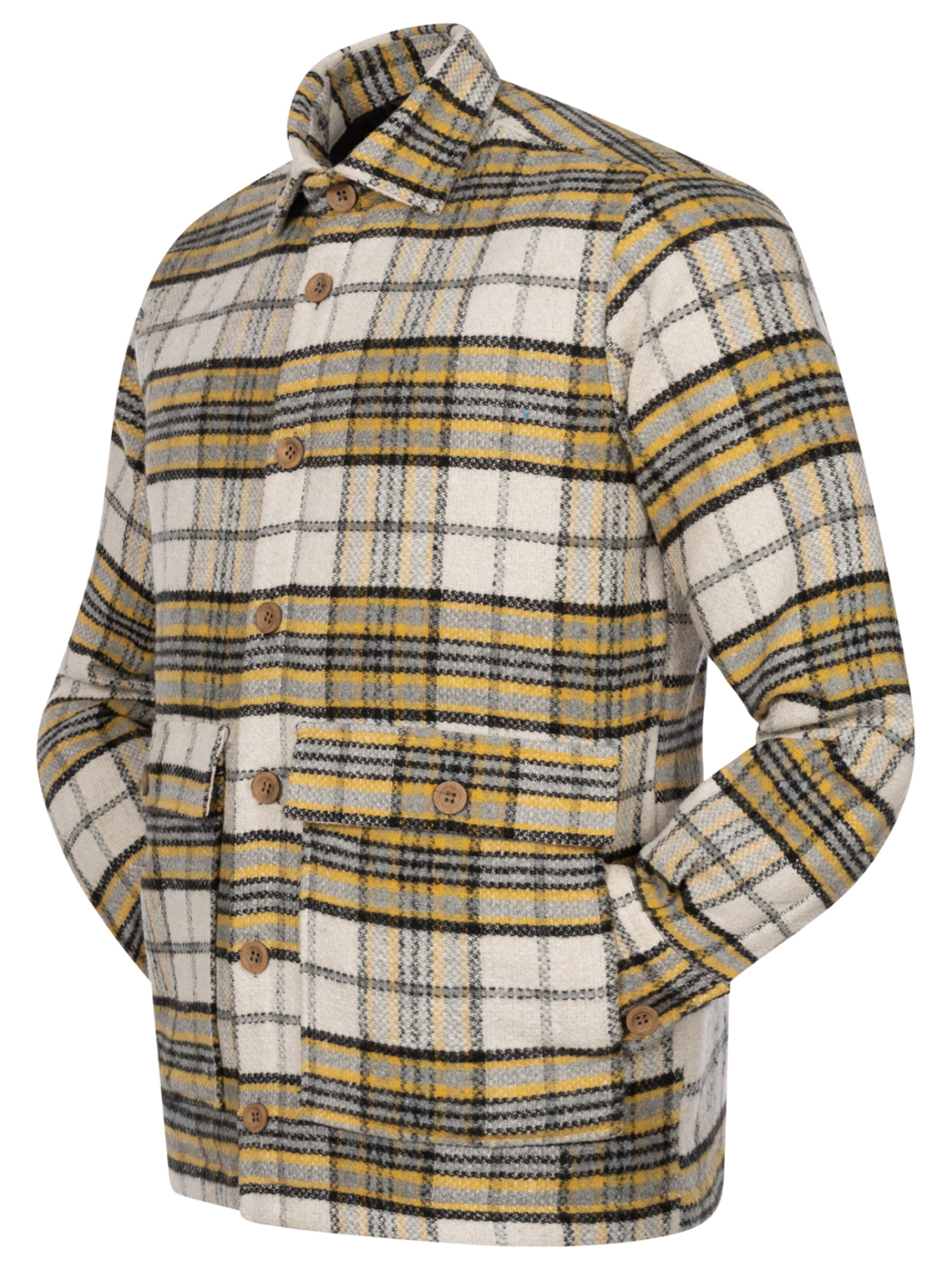 Rock Creek Regular fit Button Up Shirt in Yellow