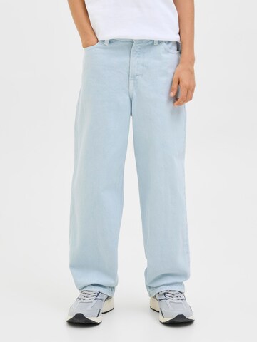 Jack & Jones Junior Baggy Джинсы 'JJIALEX JJORIGINAL' в Синий