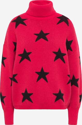 myMo ROCKS Sweater in Red: front