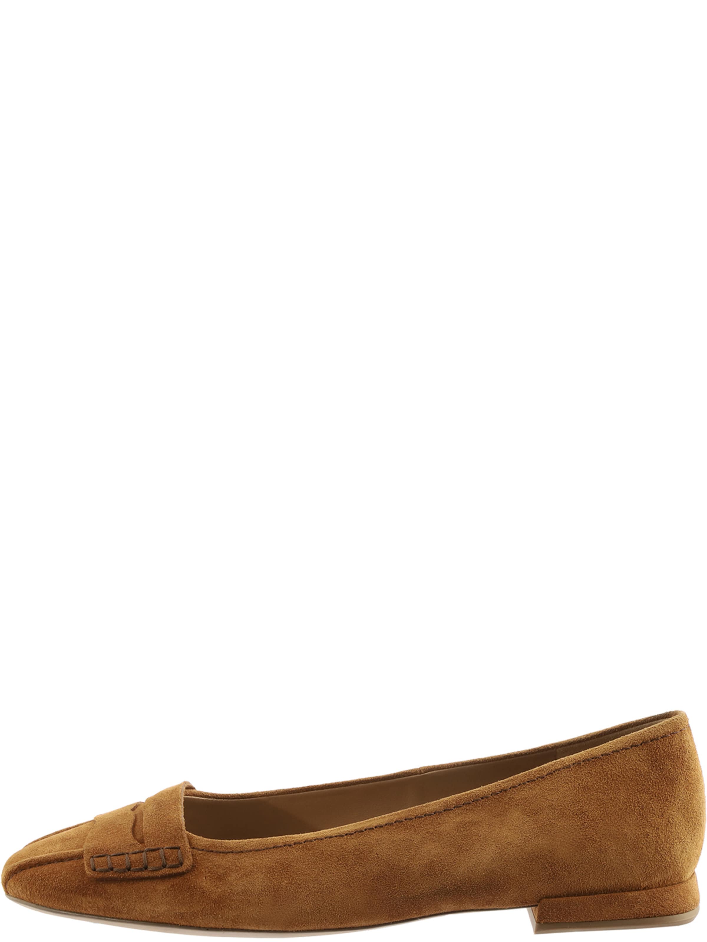 Ballerines 'JULIETTE' Högl en marron : devant