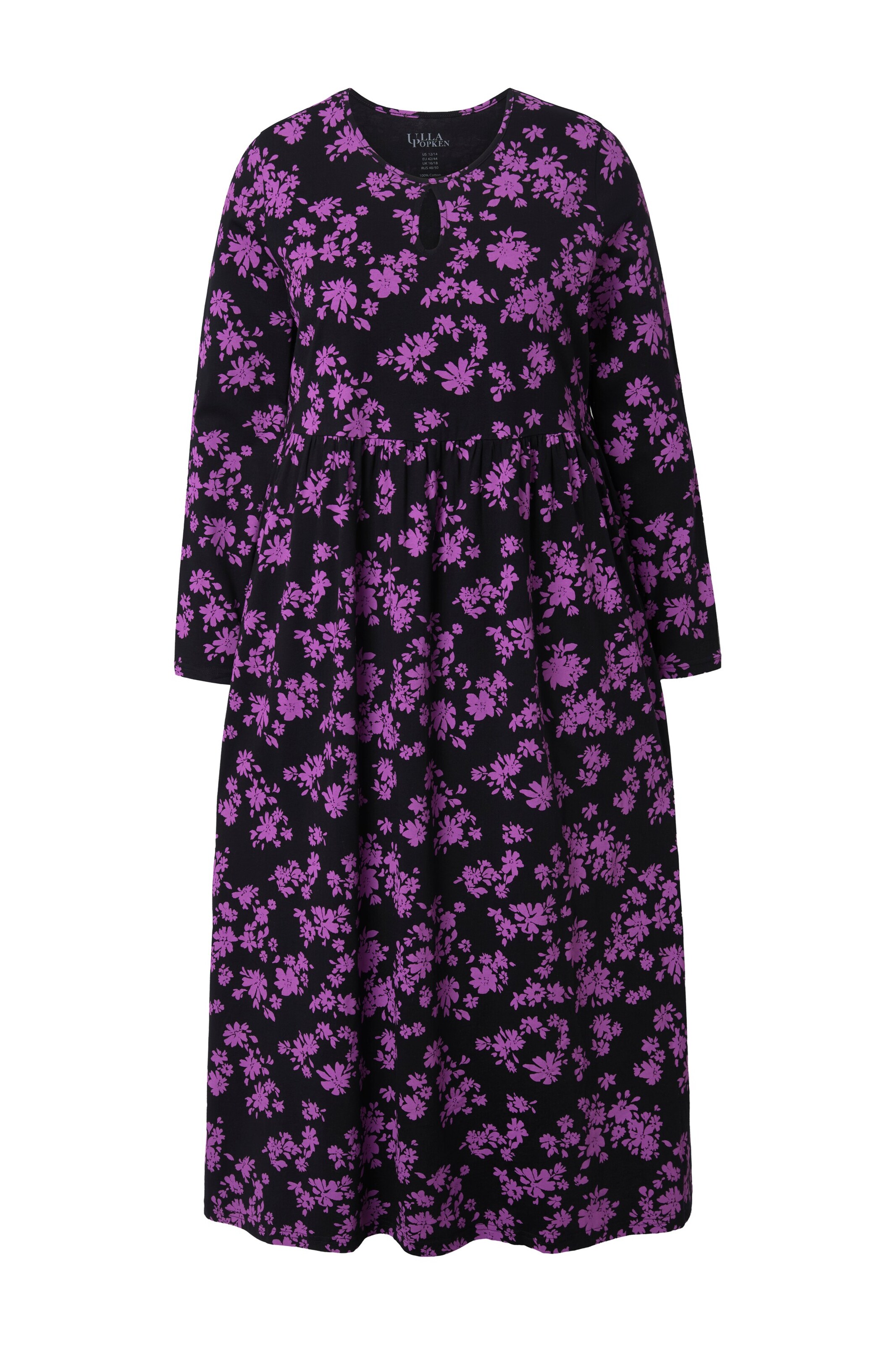 Ulla Popken Kleid in Lila: Vorderseite