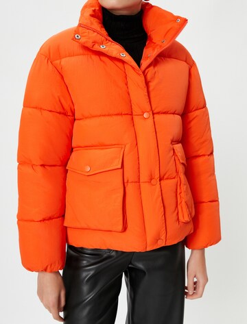 Koton Between-Season Jacket in Orange