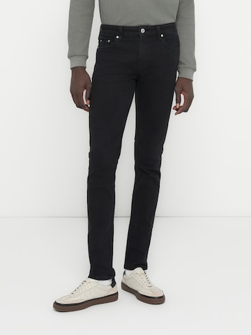 Only & Sons Slimfit Τζιν 'ONSLOOM' σε μαύρο: μπροστά