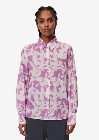 Marc O'Polo Blouse in Pink: front