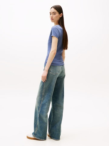 Tommy Jeans Shirt 'Essential' in Blue