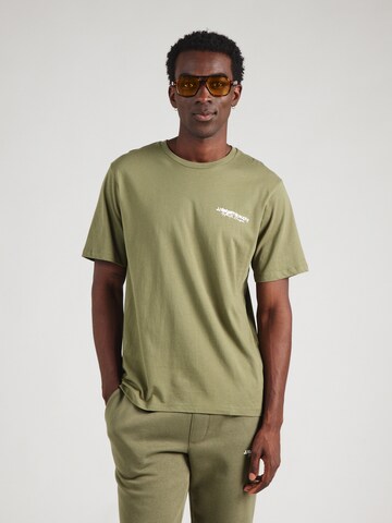 JJ Rebel Shirt 'JREBZACK' in Beige: voorkant