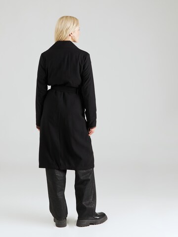 River Island Between-Seasons Coat in Black