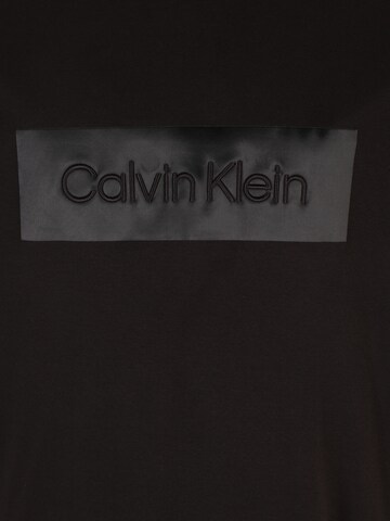 Maglietta di Calvin Klein Big & Tall in nero