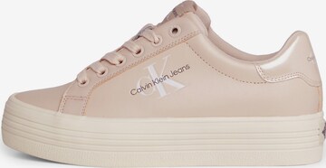 Calvin Klein Jeans Sneaker in Beige: predná strana