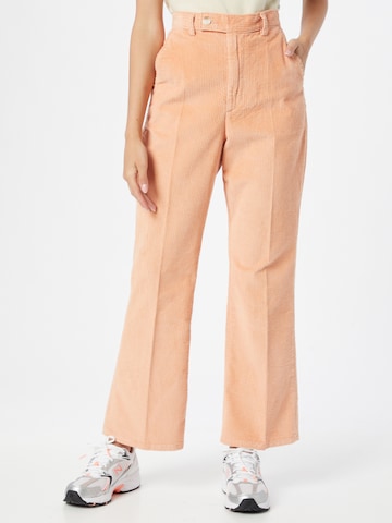 LEVI'S ® Flared Pleated Pants 'Math Club Trouser Flare' in Orange: front