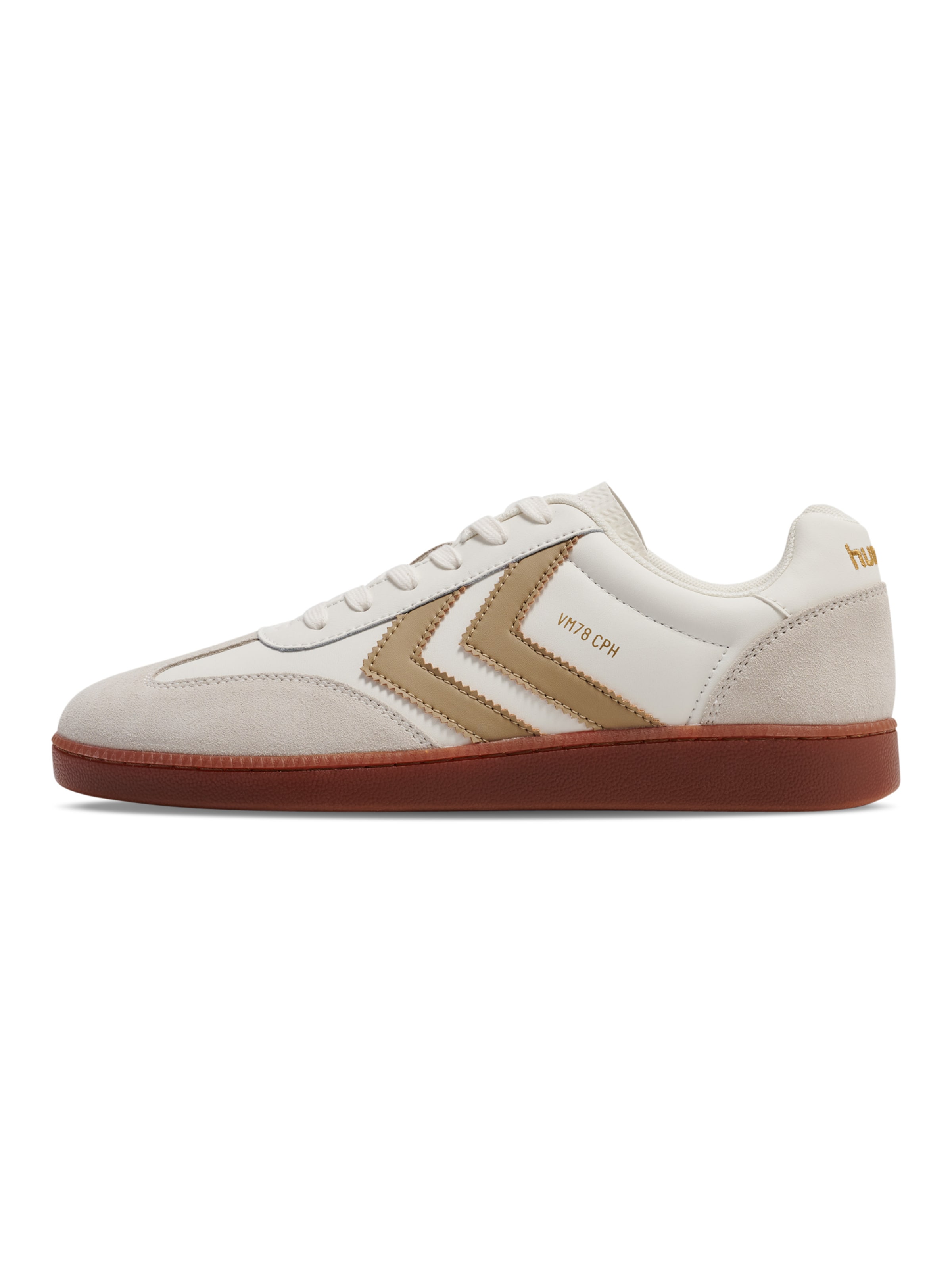 Hummel Sneakers in White: front