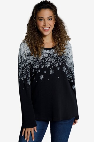 Ulla Popken Sweater in Black: front