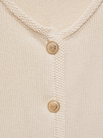 MANGO Cardigan 'ELIOT' i beige