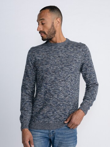 Petrol Industries Sweater 'Oswego' in Blue: front