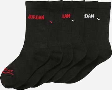 Chaussettes Jordan en noir : devant