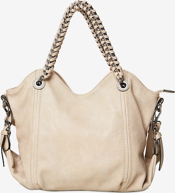 HARPA Shoulder Bag in Beige: front