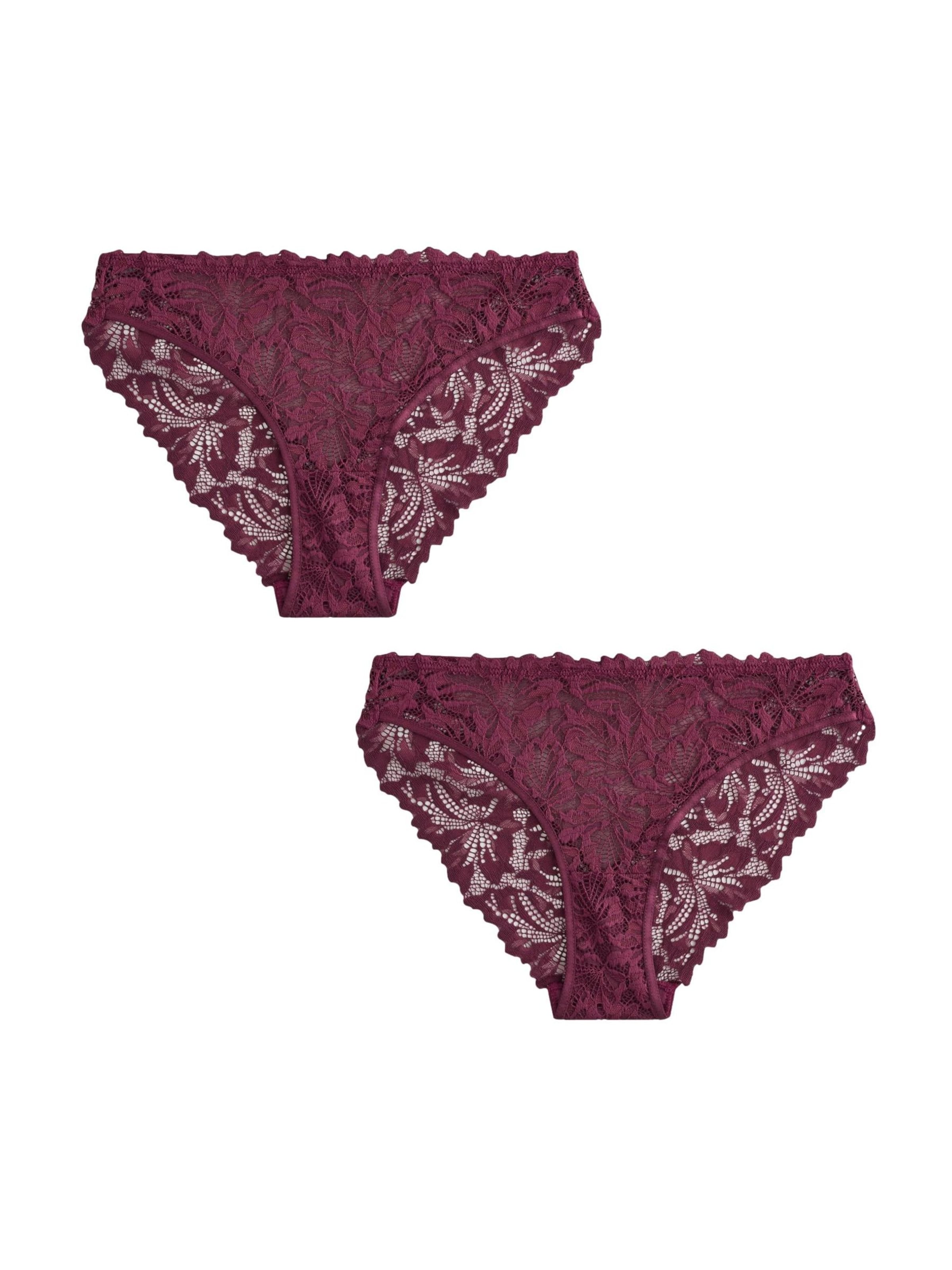 Slip Next en rouge : devant