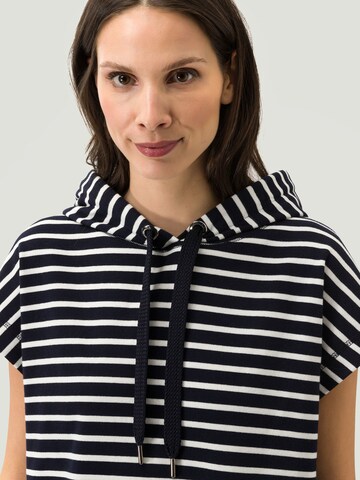 zero Sweatshirt mit Kapuze in Blau