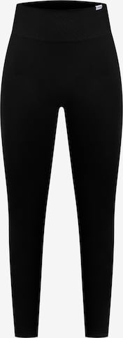 Skinny Pantalon de sport 'Amaze Pro' Smilodox en noir : devant