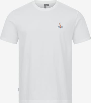 T-Shirt Ragwear en blanc : devant