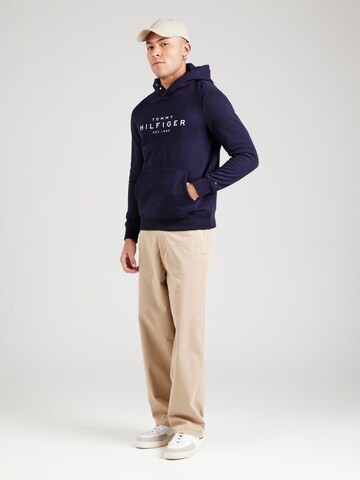 TOMMY HILFIGER Mikina – modrá