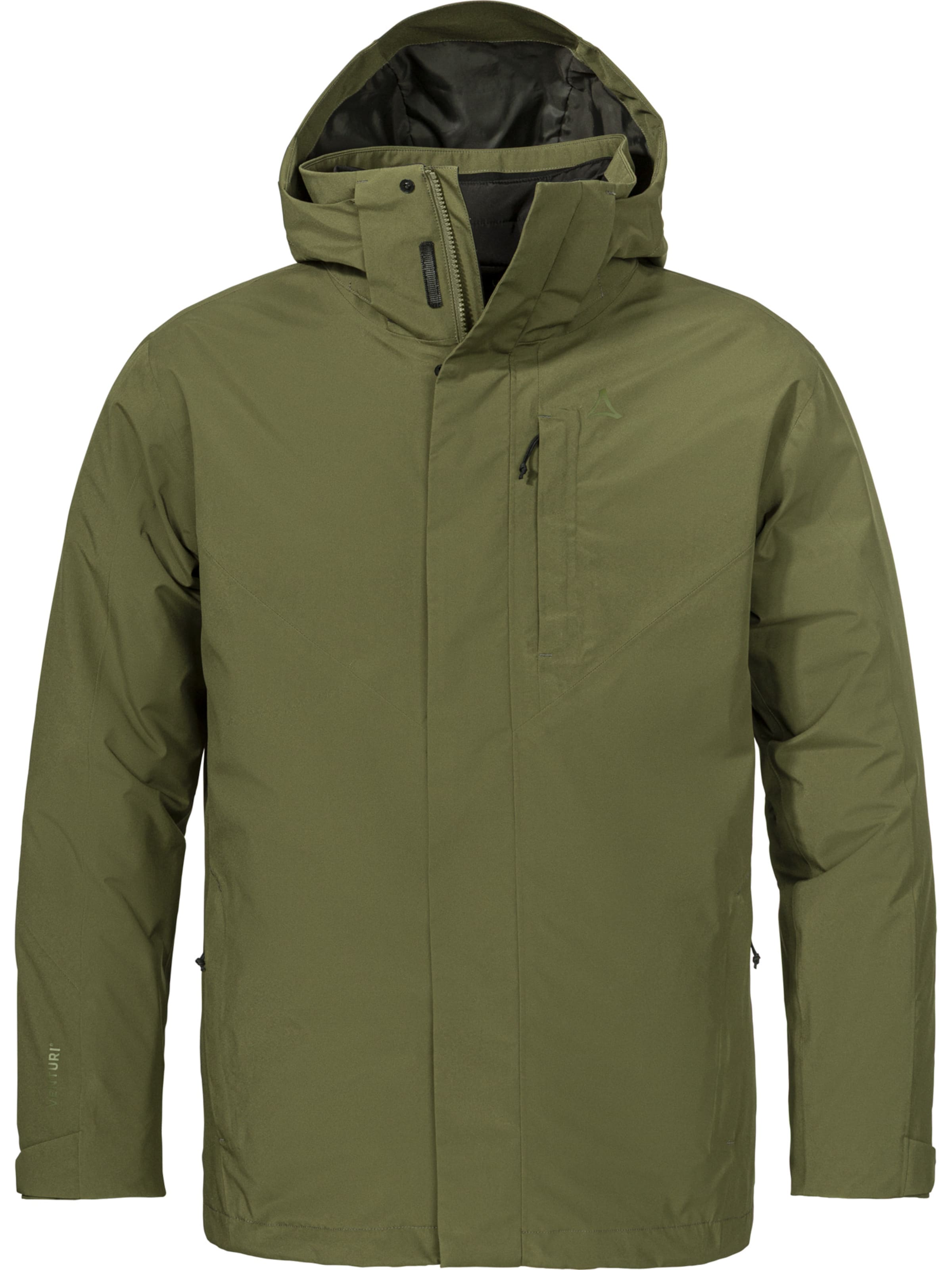 Schöffel Outdoor jacket '3in1 Tamina' in Green: front