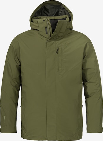 Schöffel Outdoor jacket '3in1 Tamina' in Green: front