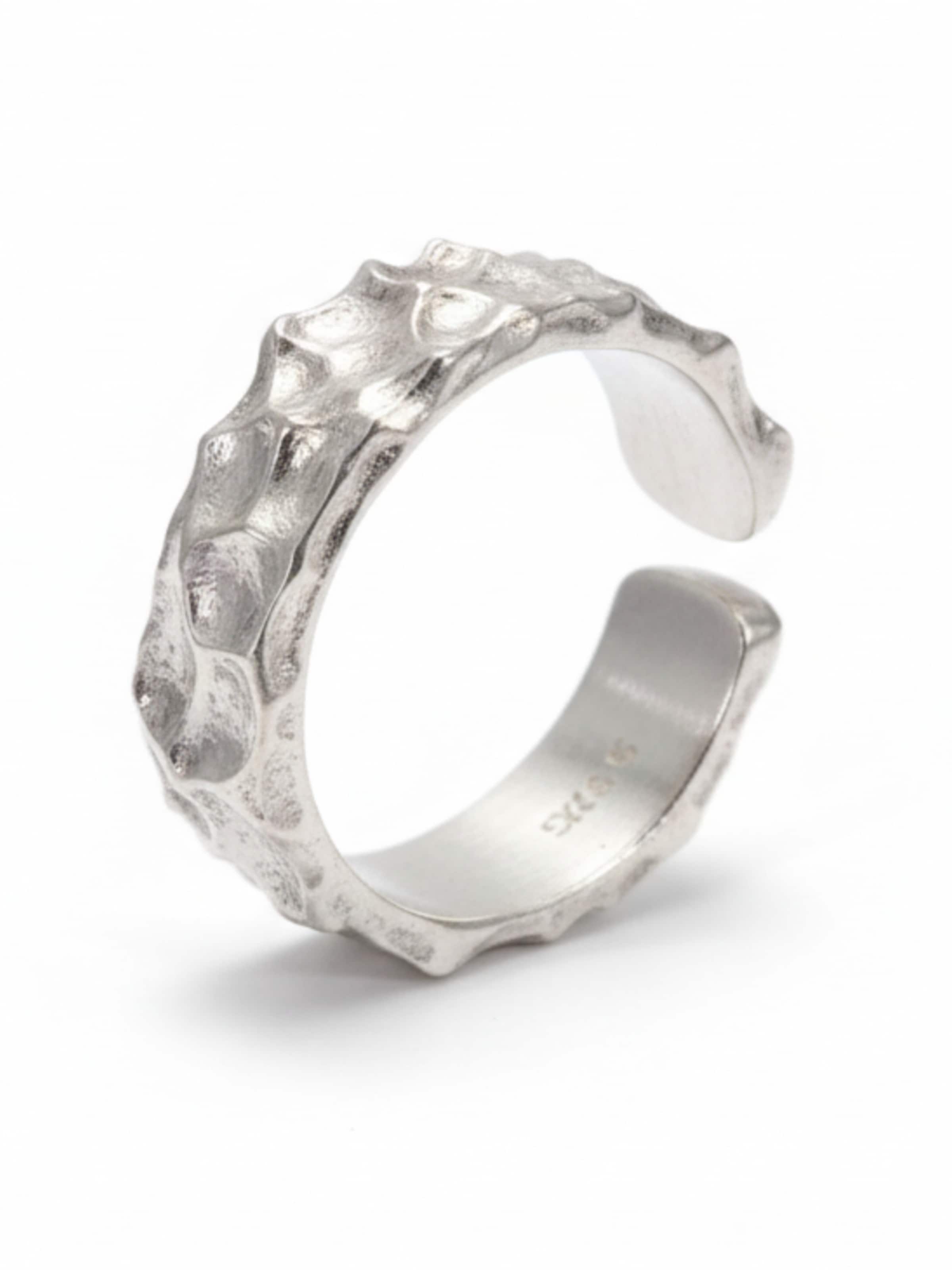 Eternal Ring 'Arc'‌‌‌‌‌‌ in Silber: Vorderseite