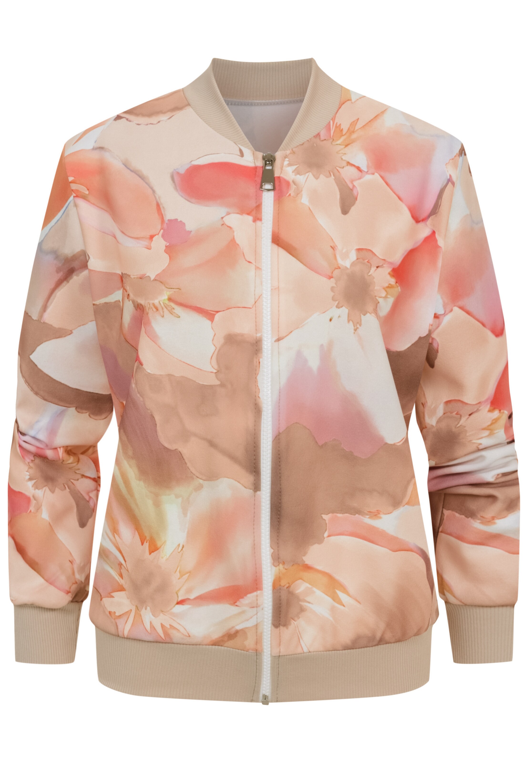 Cloud5ive Between-Season Jacket in Beige: front