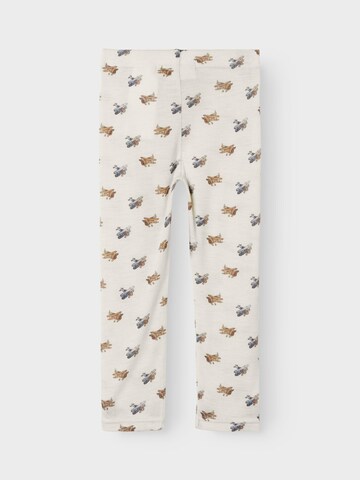 Coupe slim Leggings NAME IT en blanc