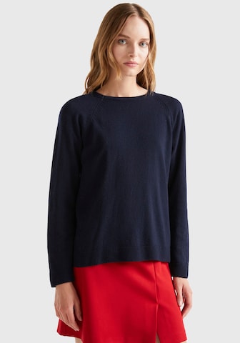 UNITED COLORS OF BENETTON Pullover in Blau: predná strana