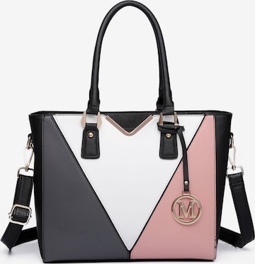 Miss Lulu Shoulder Bag in Pink: front