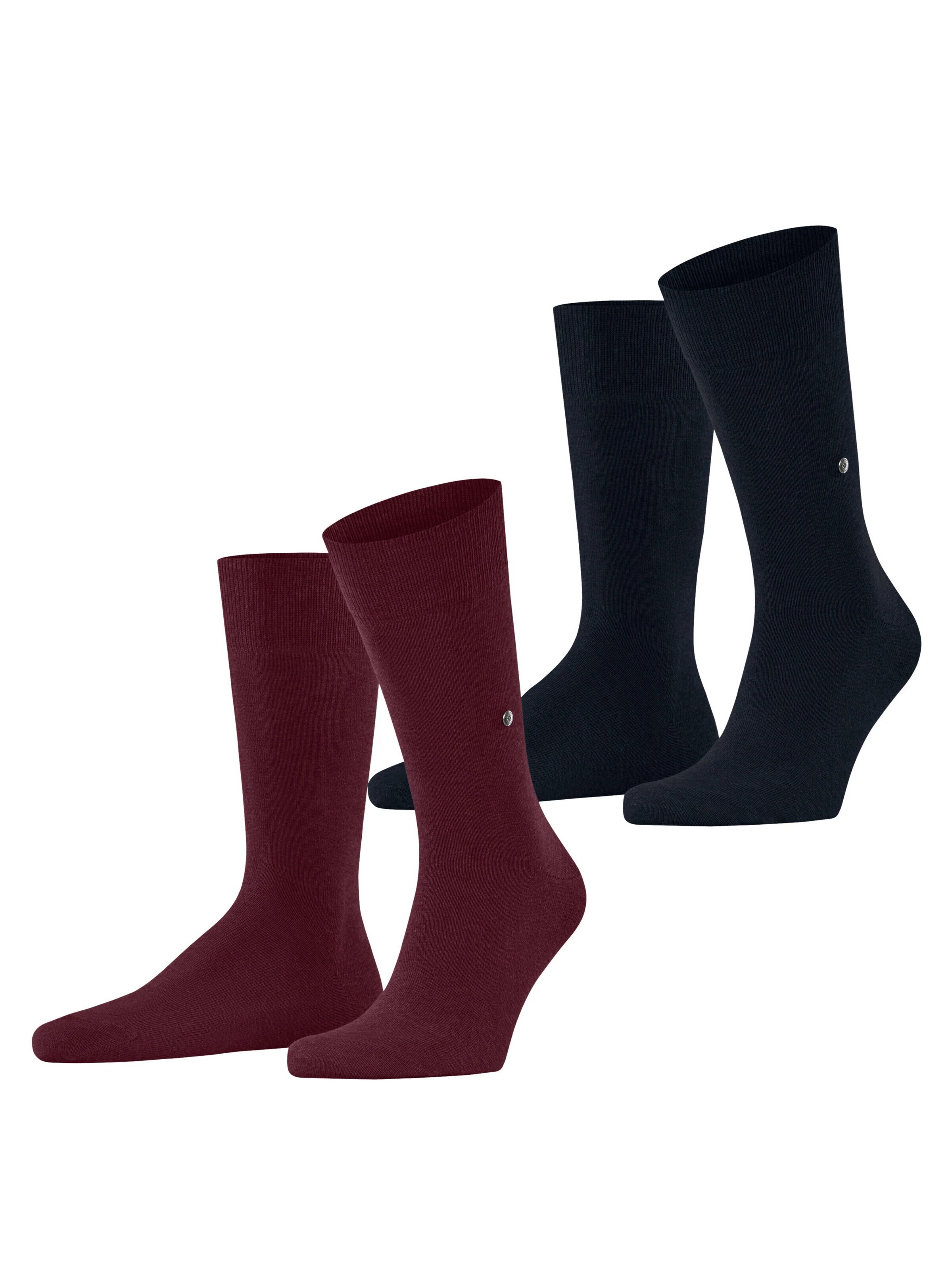 BURLINGTON Socks 'Everyday 2-Pack' in Red: front