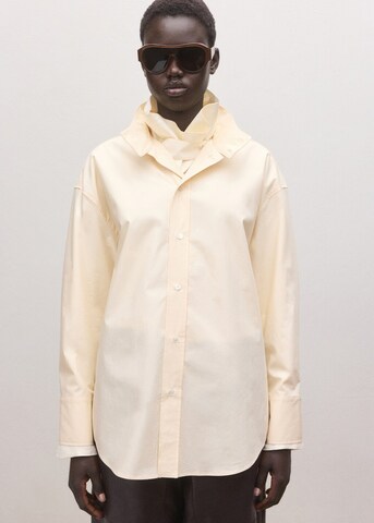 MANGO Blouse 'Anara' in Beige: front