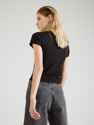 Calvin Klein Jeans Tričko 'HYPER REAL' – černá
