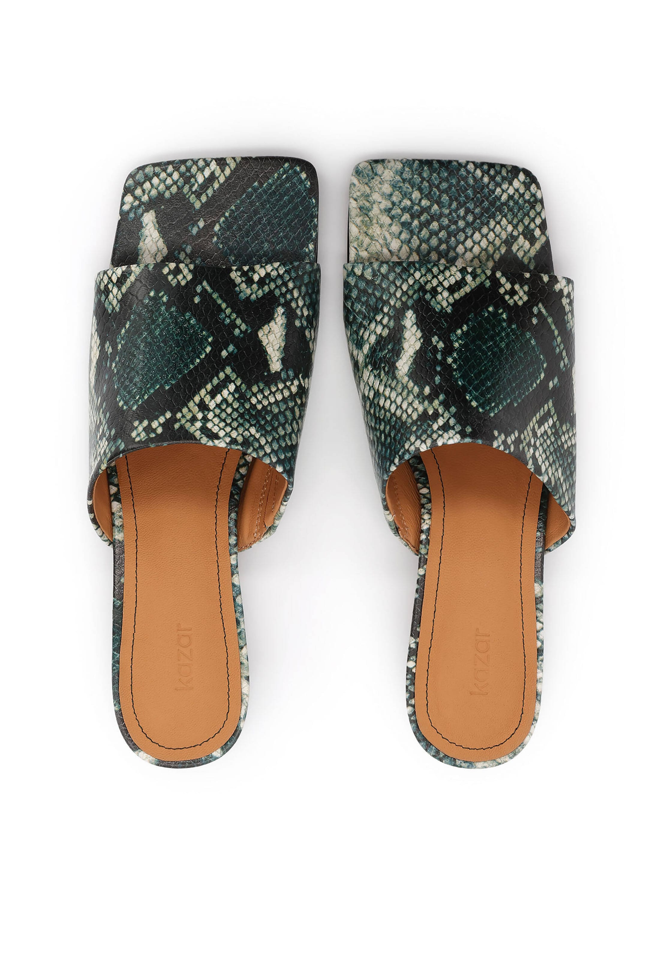 Kazar Pantolette in Grün