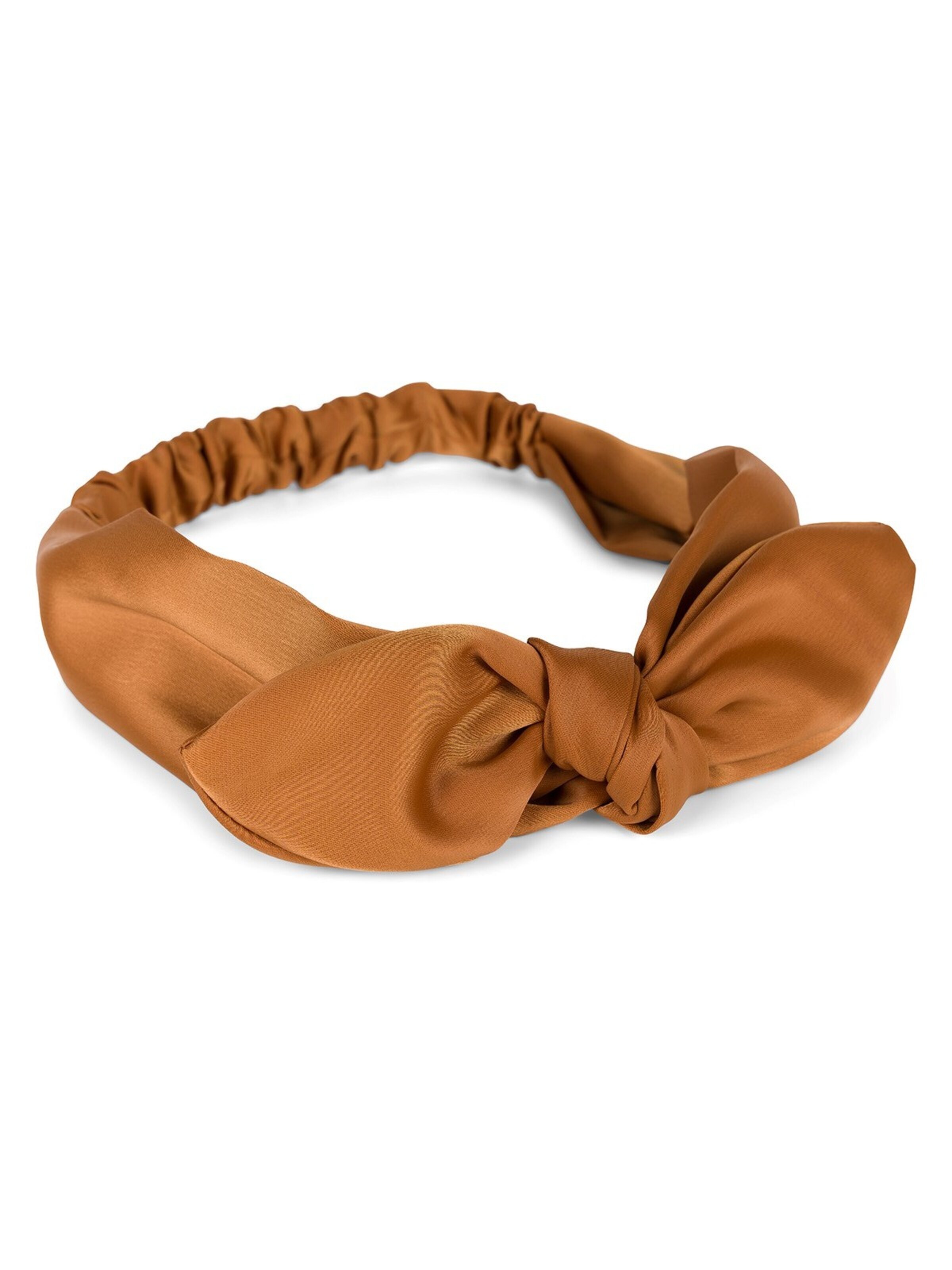 styleBREAKER Hair jewelry 'Einfarbiges Haarband mit Schleife' in Brown