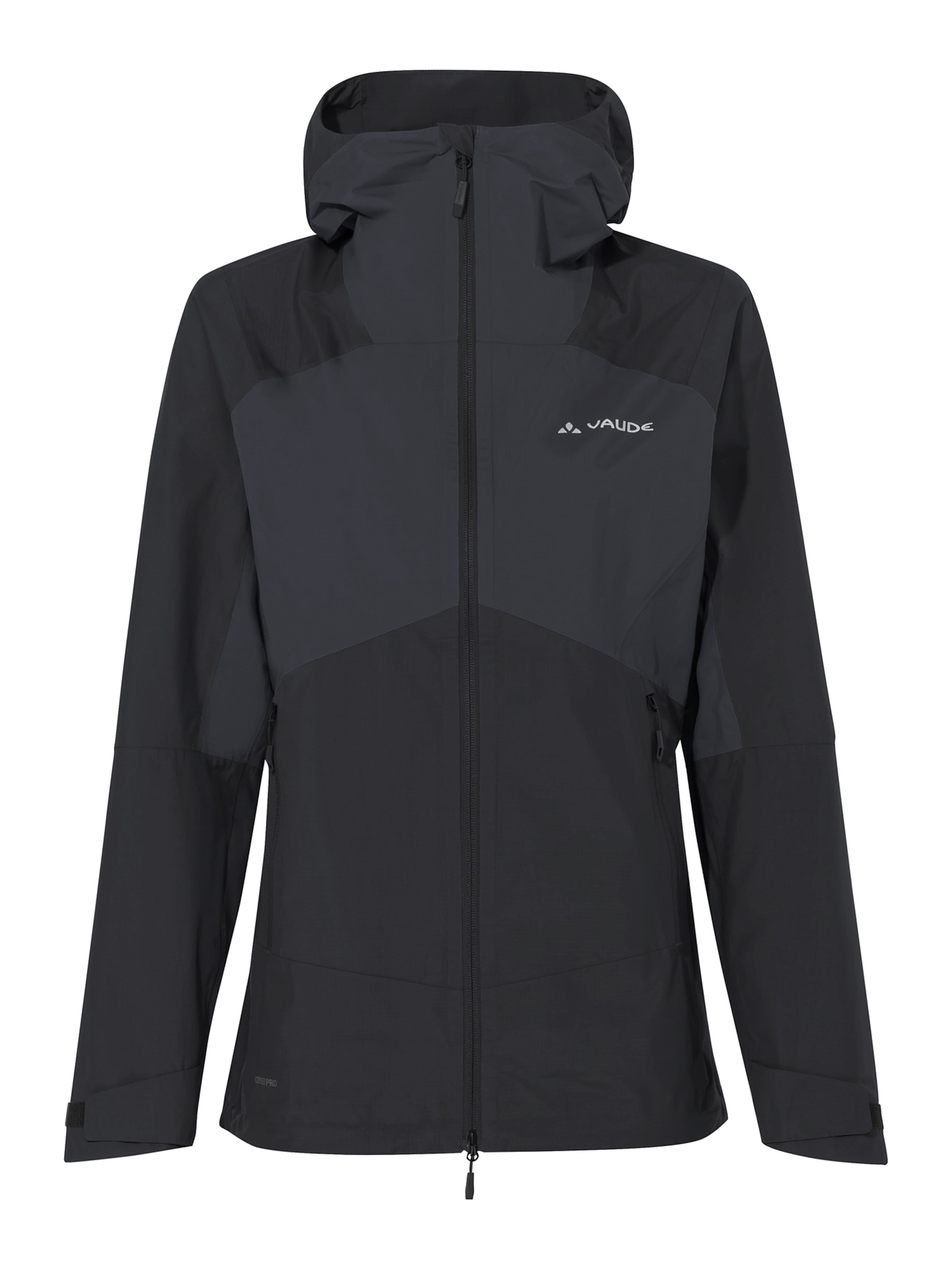 VAUDE Outdoorjas 'Simony' in Zwart: voorkant