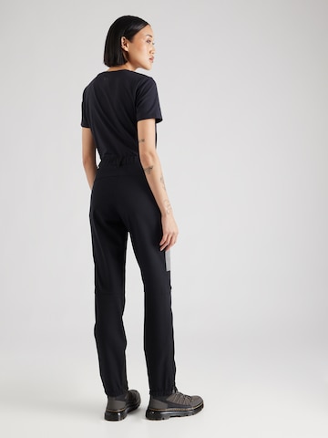 ICEPEAK Regular Workout Pants 'BARSTOW' in Black