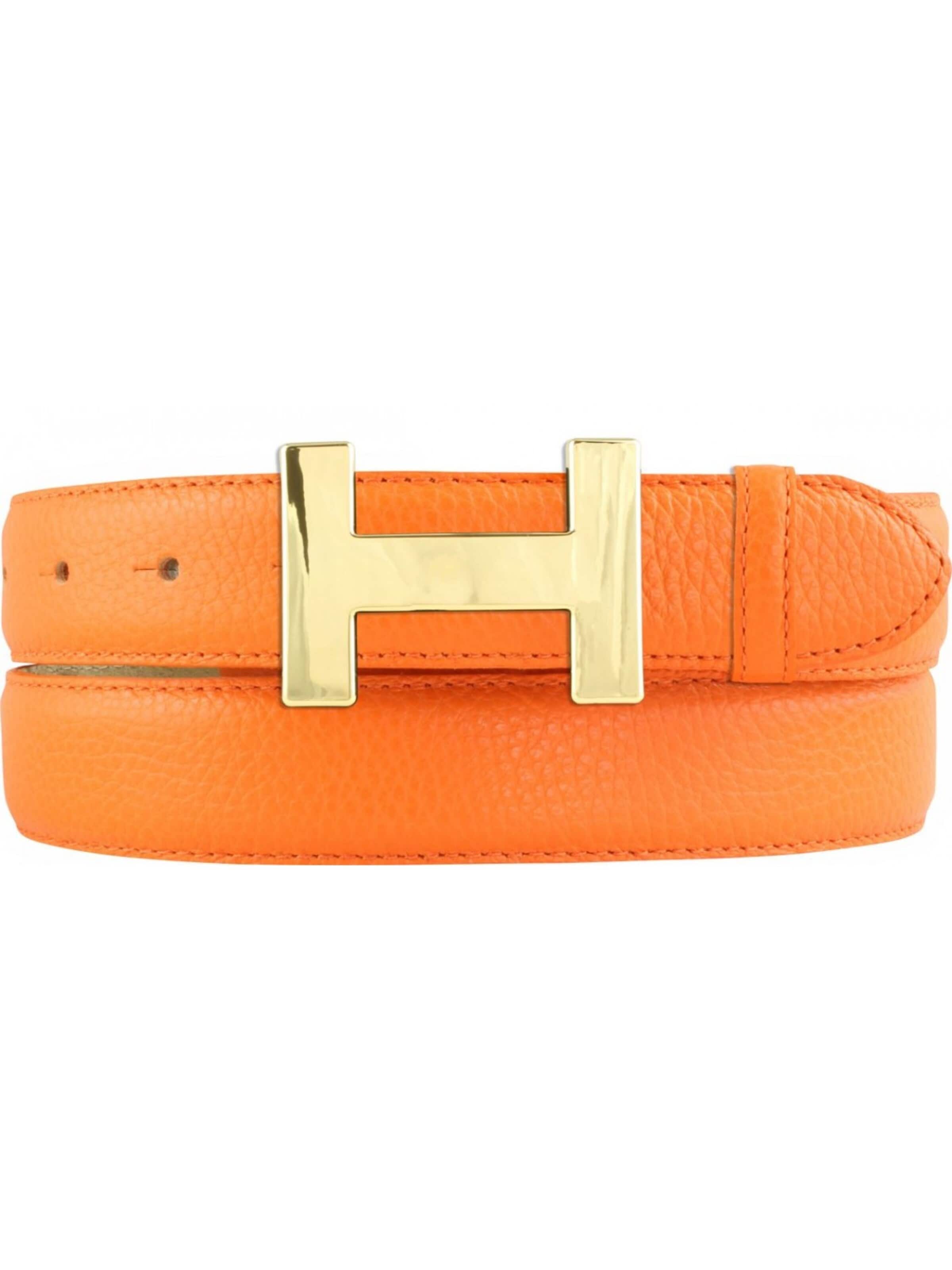 BELTINGER Belt 'Hailey' in Orange: front
