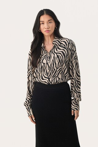 Part Two Blouse 'Delvin' in Black: front