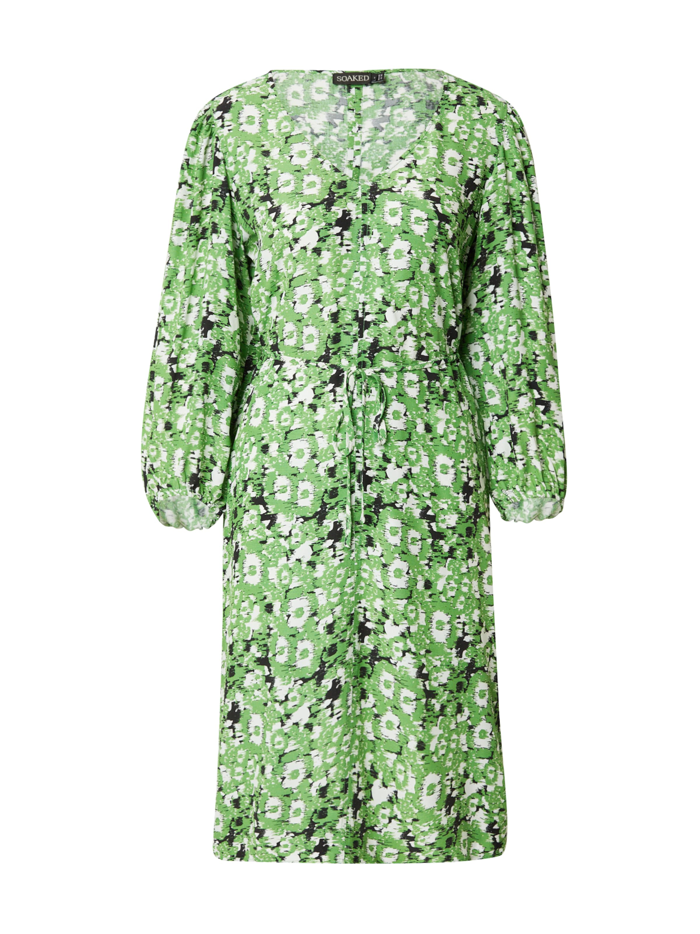 SOAKED IN LUXURY Платье 'Ina' в Зеленый: спереди