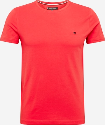 TOMMY HILFIGER - Ajuste estrecho Camiseta en rojo: frente