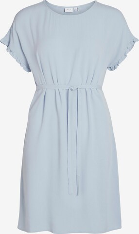 VILA Dress in Blue: front