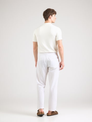 JACK & JONES Szabványos Nadrág 'JWHKANE PAROS' - fehér: hátul