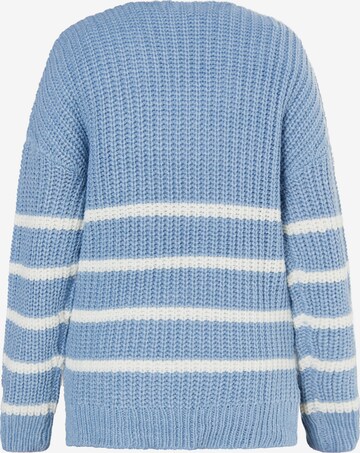 usha BLUE LABEL Pullover 'Fenia' in Blau